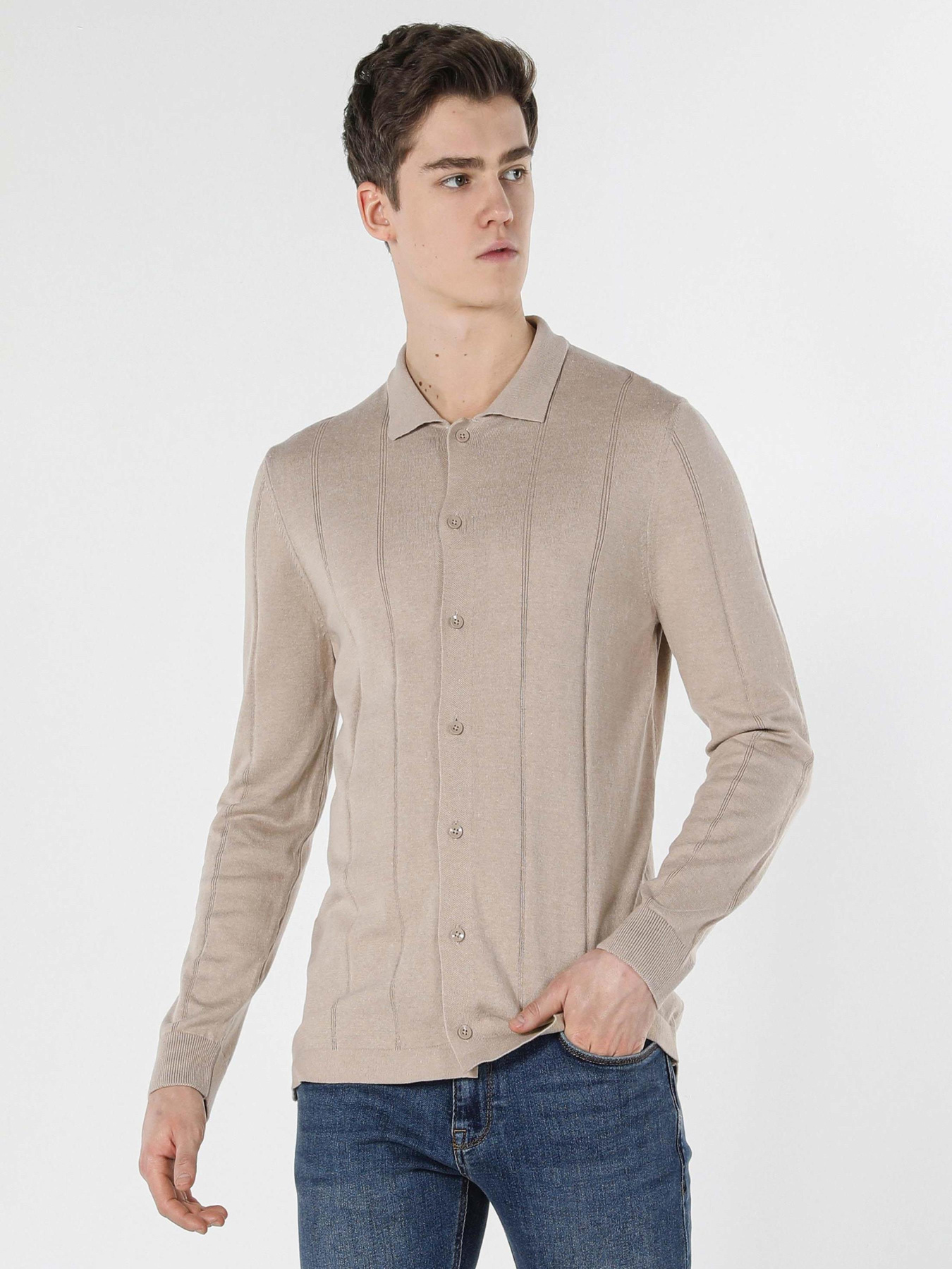 Худі та світшоти Colin’s модель CL1056906_Q1.V1_BEI Фото