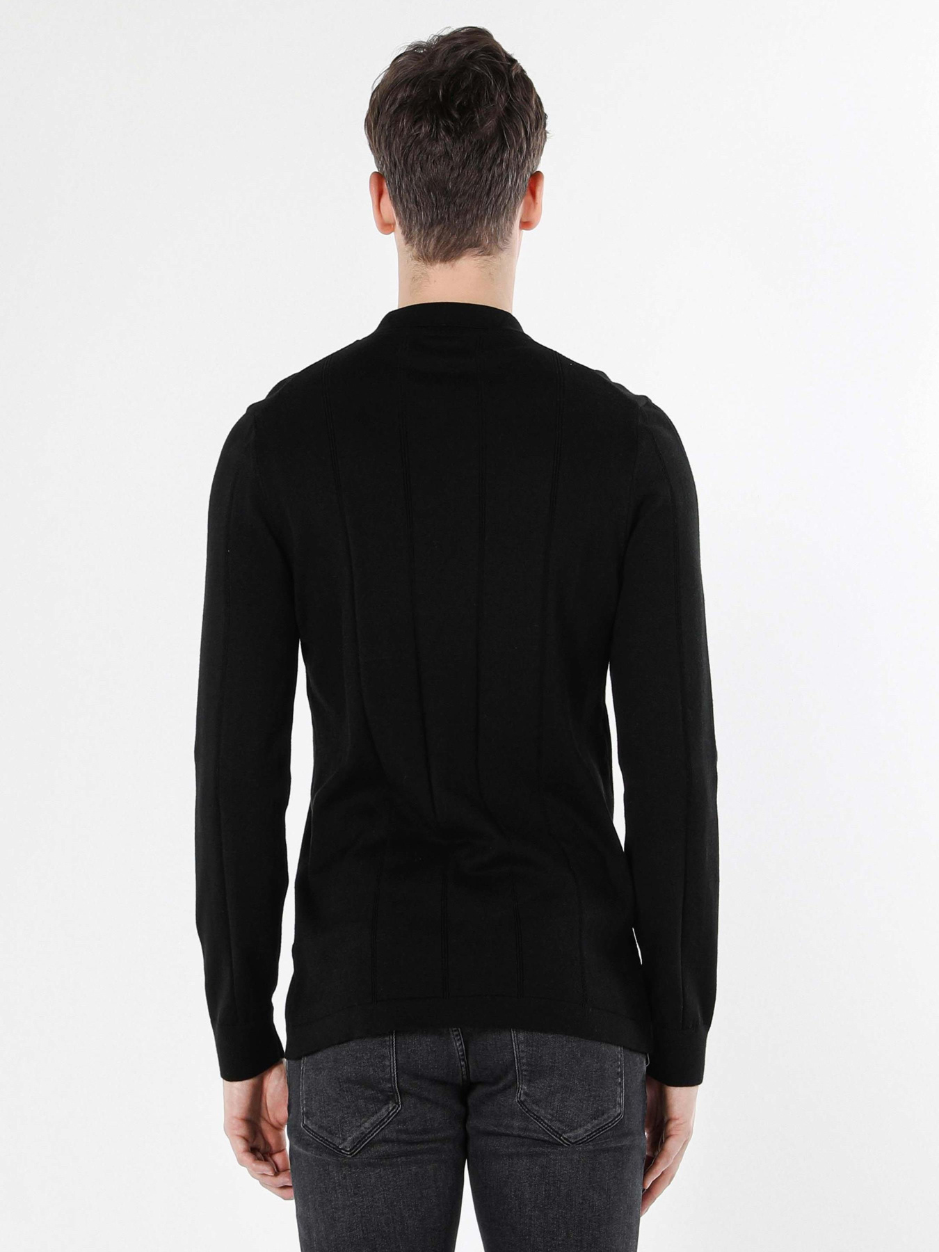 Кофты и свитера Colin’s модель CL1056906_Q1.V1_BLK Фото