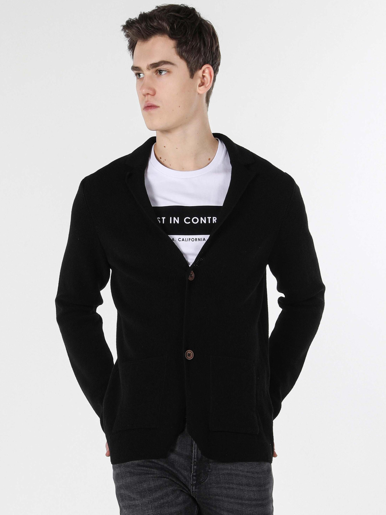 Худі та світшоти Colin’s модель CL1057167_Q1.V1_BLK Фото