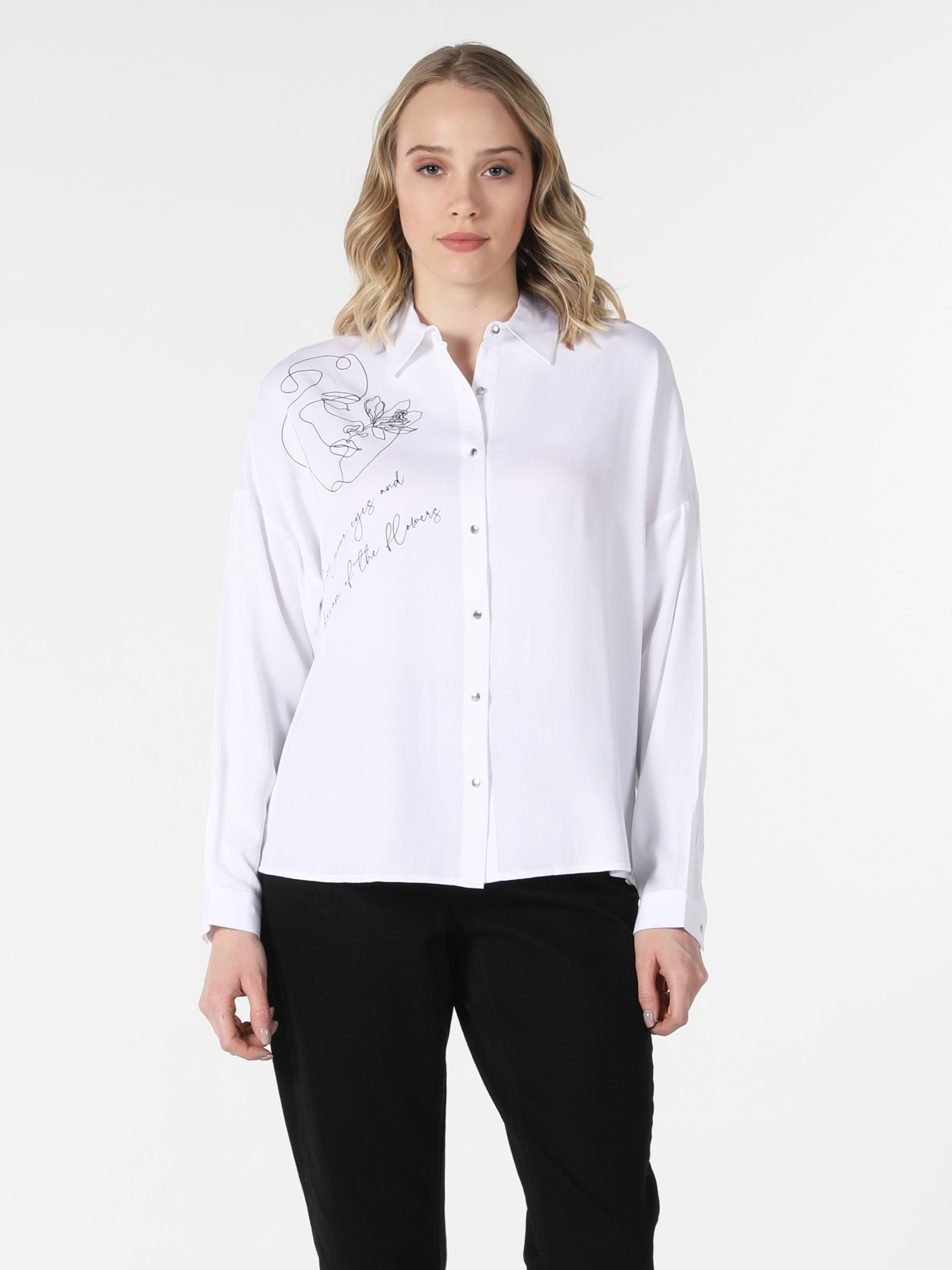 Рубашки Colin’s модель CL1057283_Q1.V1_WHT Фото