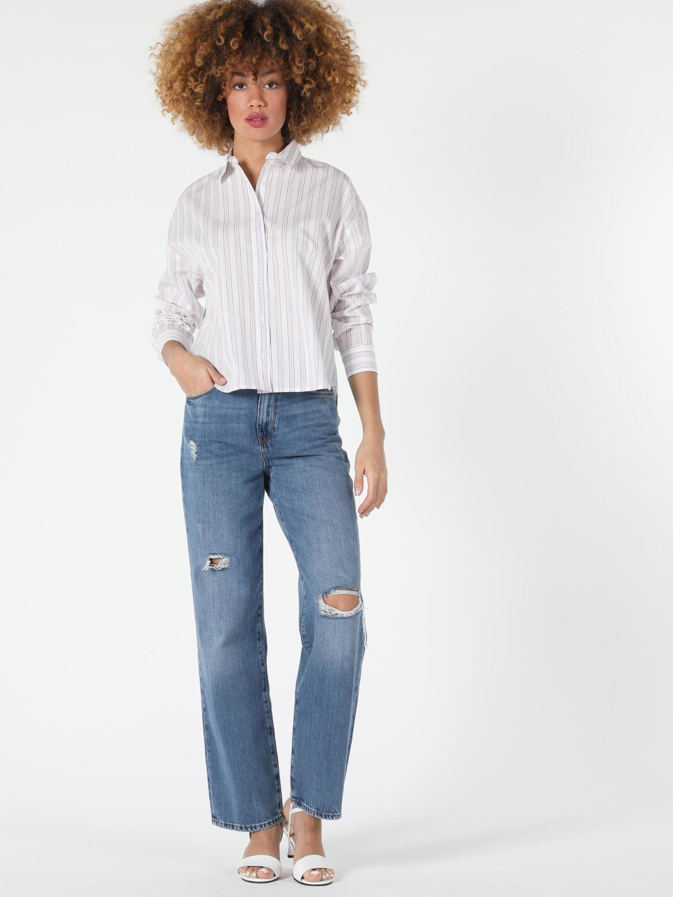 Рубашки Colin’s модель CL1057215_Q1.V1_WHT Фото