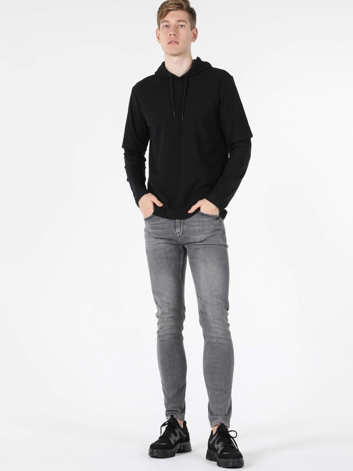 Худі та світшоти Colin’s модель CL1056773_Q1.V1_BLK Фото