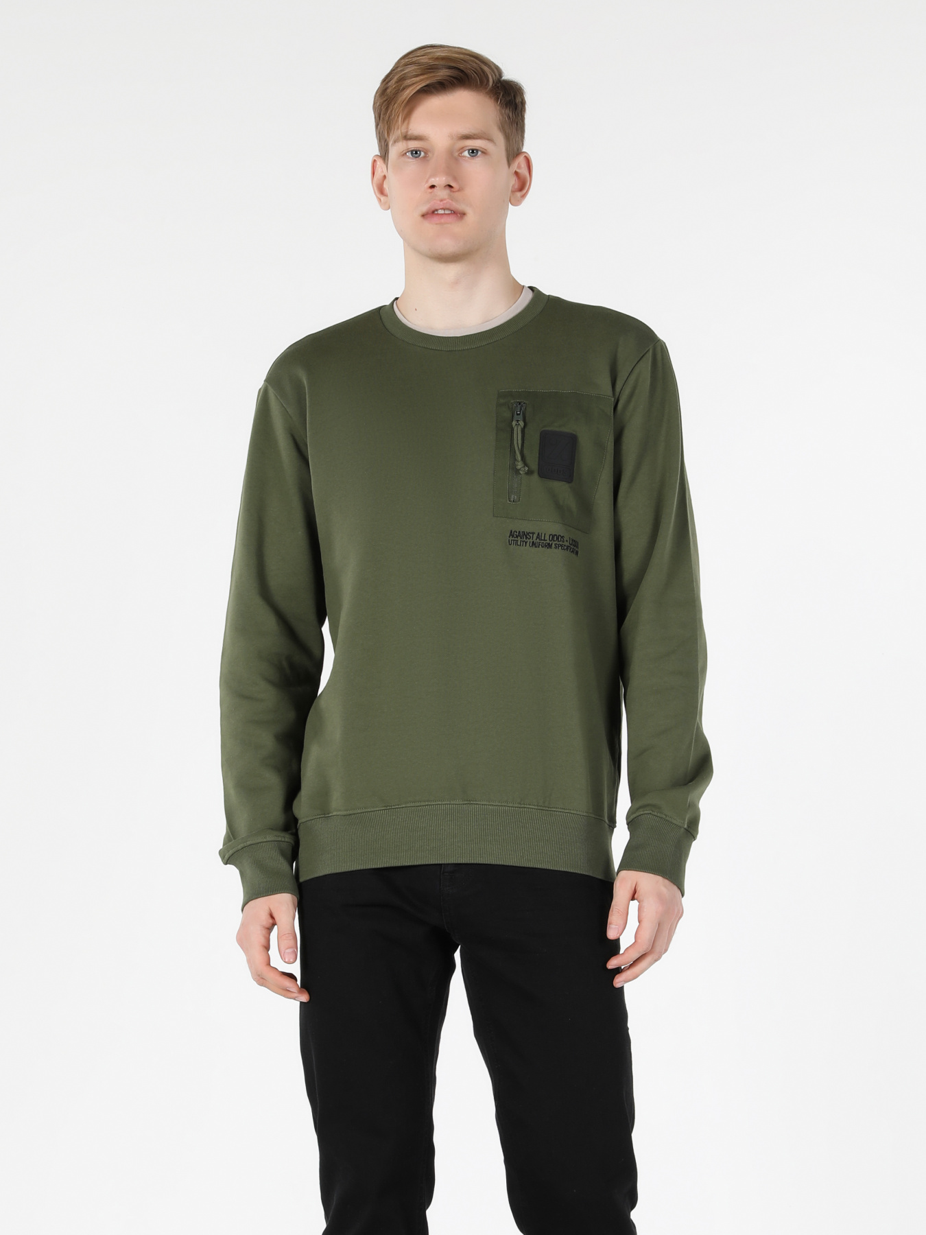 Кофты и свитера Colin’s модель CL1056677_Q1.V1_KHA Фото