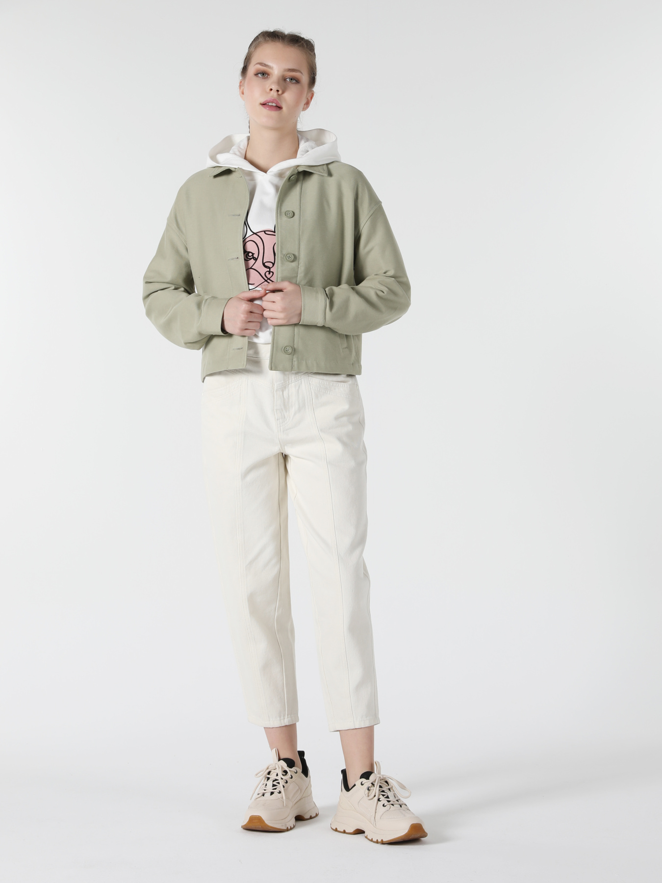 Куртки и дубленки Colin’s модель CL1057361_Q1.V1_OLV Фото