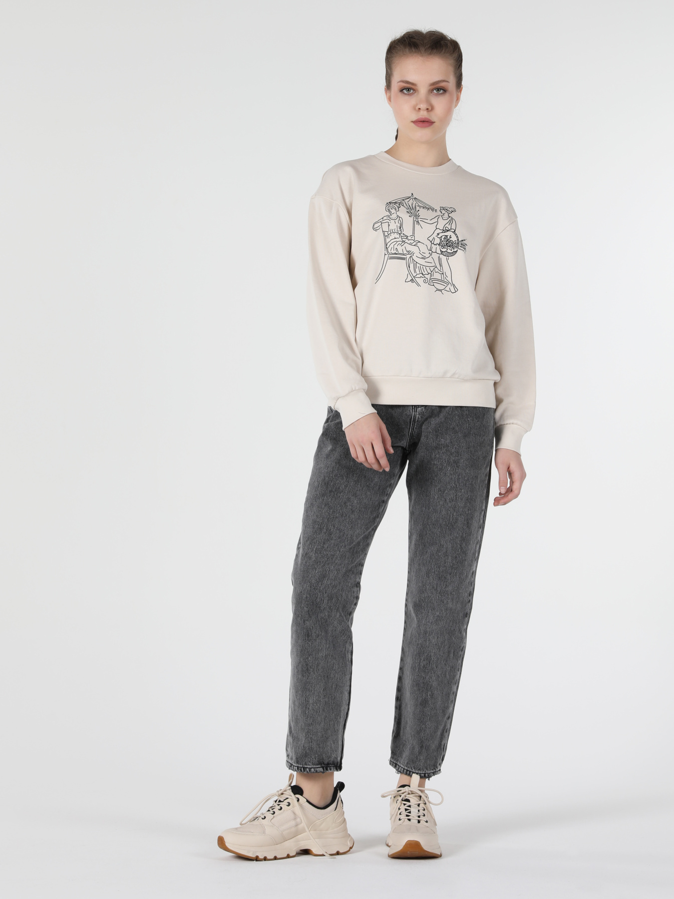 Кофты и свитера Colin’s модель CL1057234_Q1.V1_ECR Фото