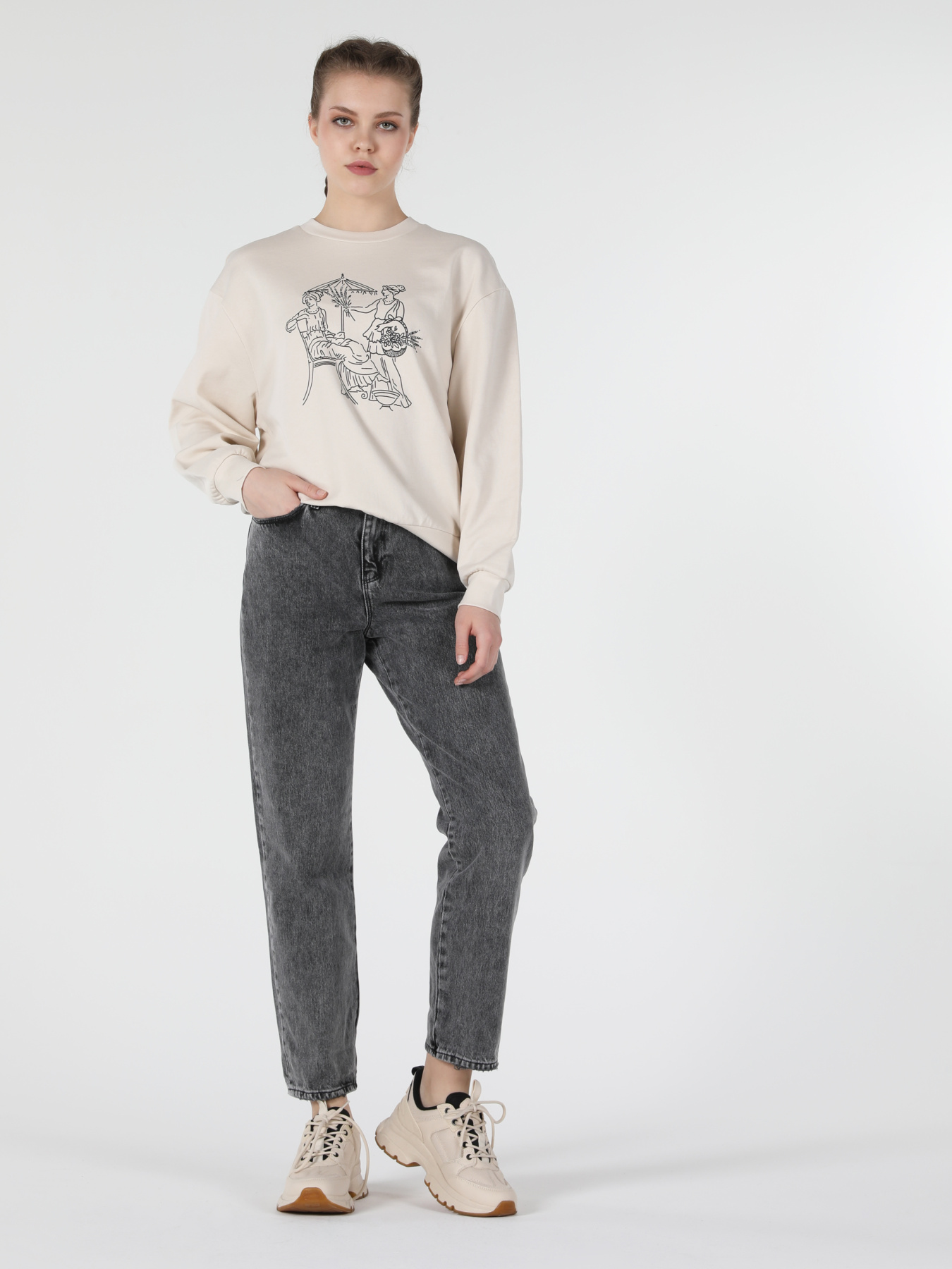 Кофты и свитера Colin’s модель CL1057234_Q1.V1_ECR Фото