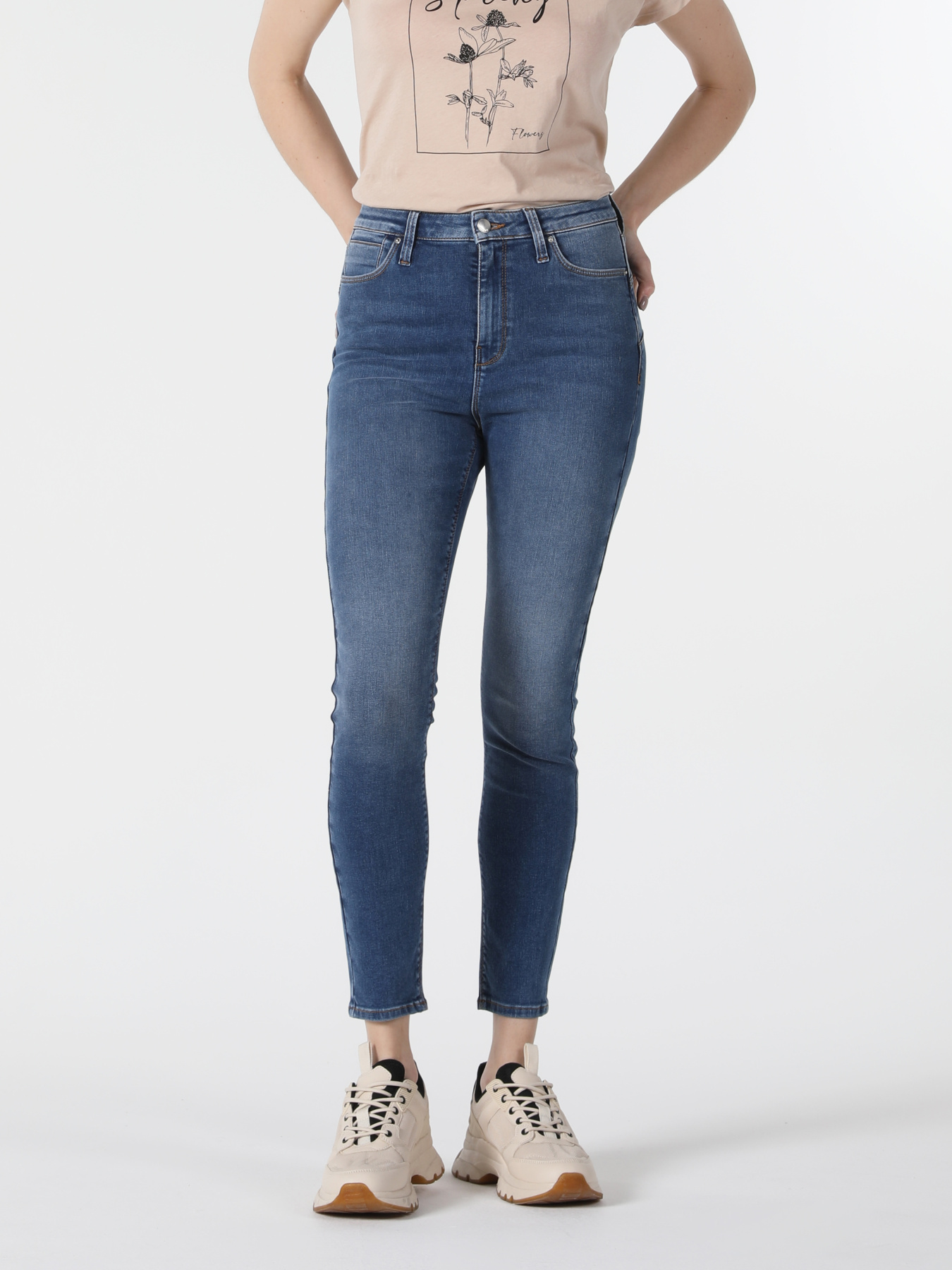 Скинни джинсы Colin’s модель CL1058540_Q1.V1_DN09914 Фото