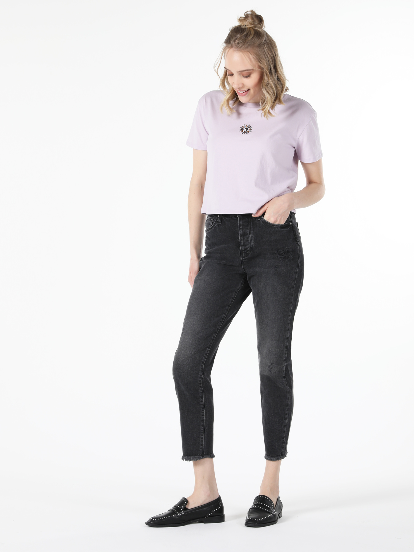 Скинни джинсы Colin’s модель CL1058542_Q1.V1_DN08050 Фото