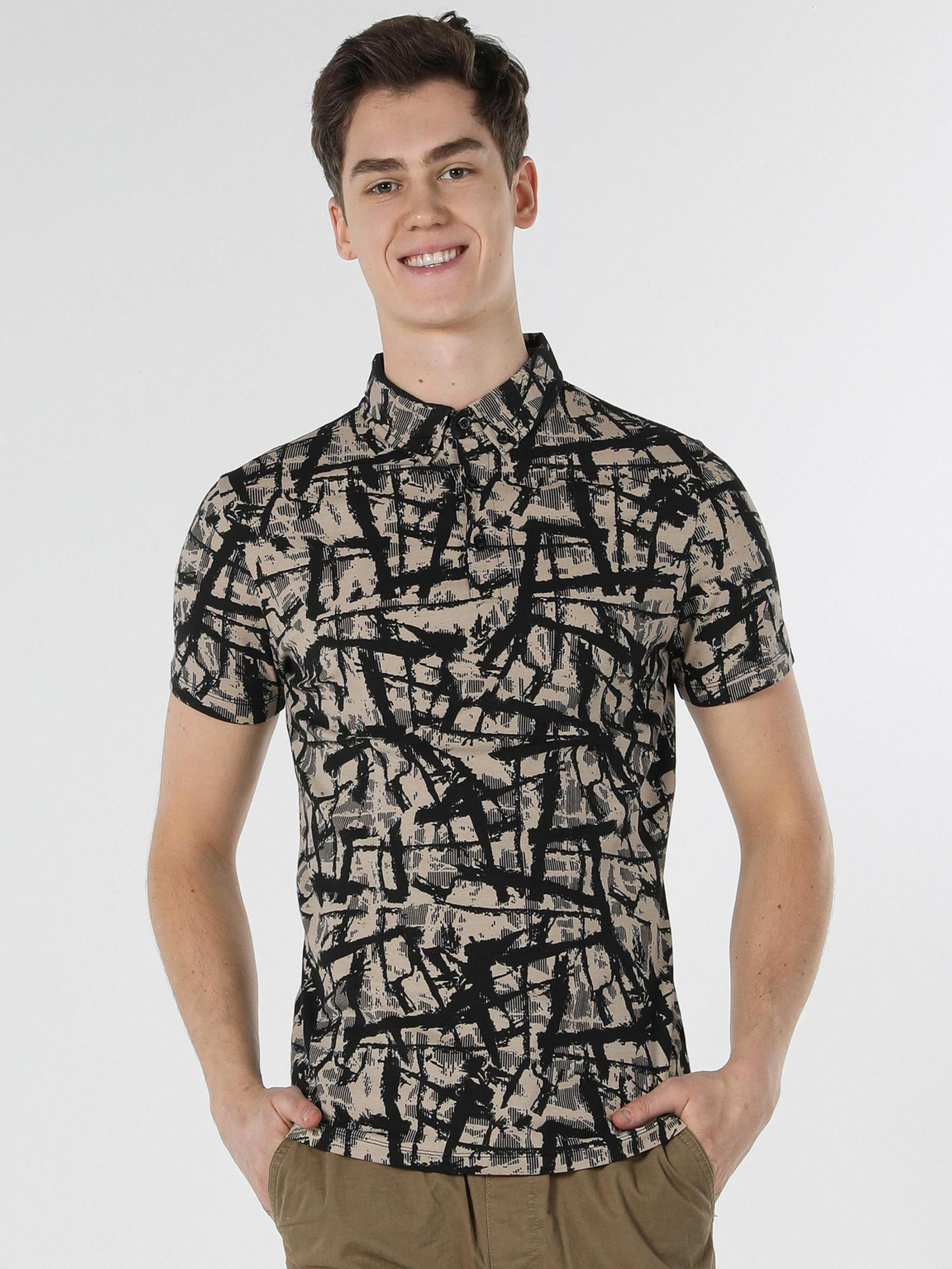 Футболки и поло Colin’s модель CL1058014_Q1.V1_BEI Фото