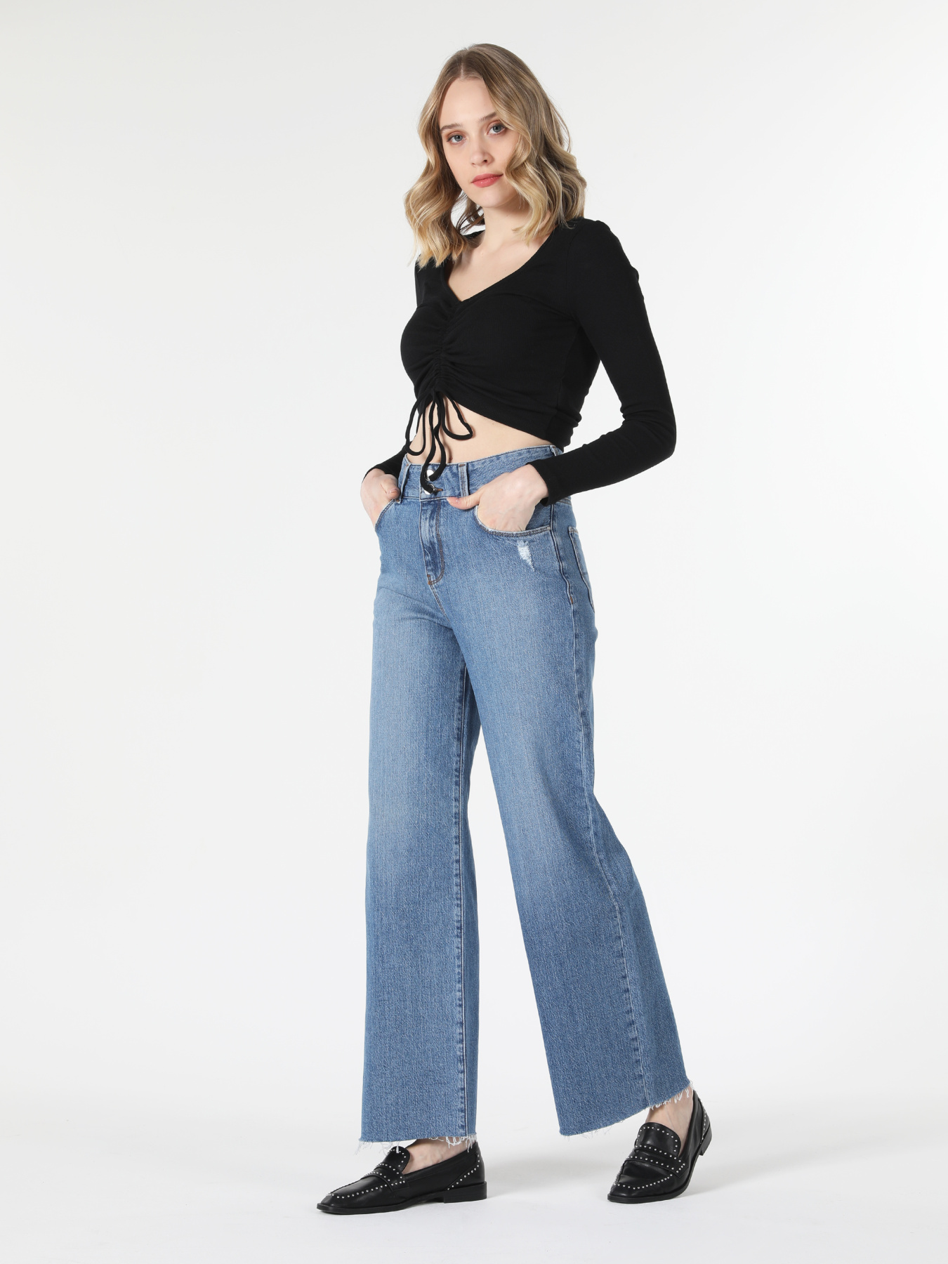 Кофты и свитера Colin’s модель CL1058168_Q1.V1_BLK Фото