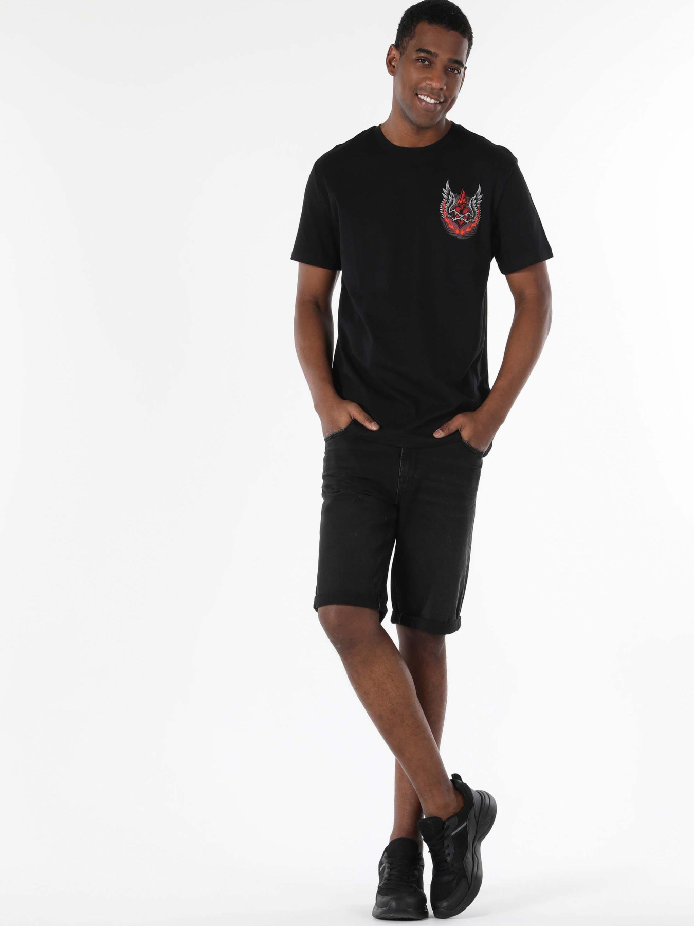 Футболки и поло Colin’s модель CL1057014_Q1.V1_BLK Фото