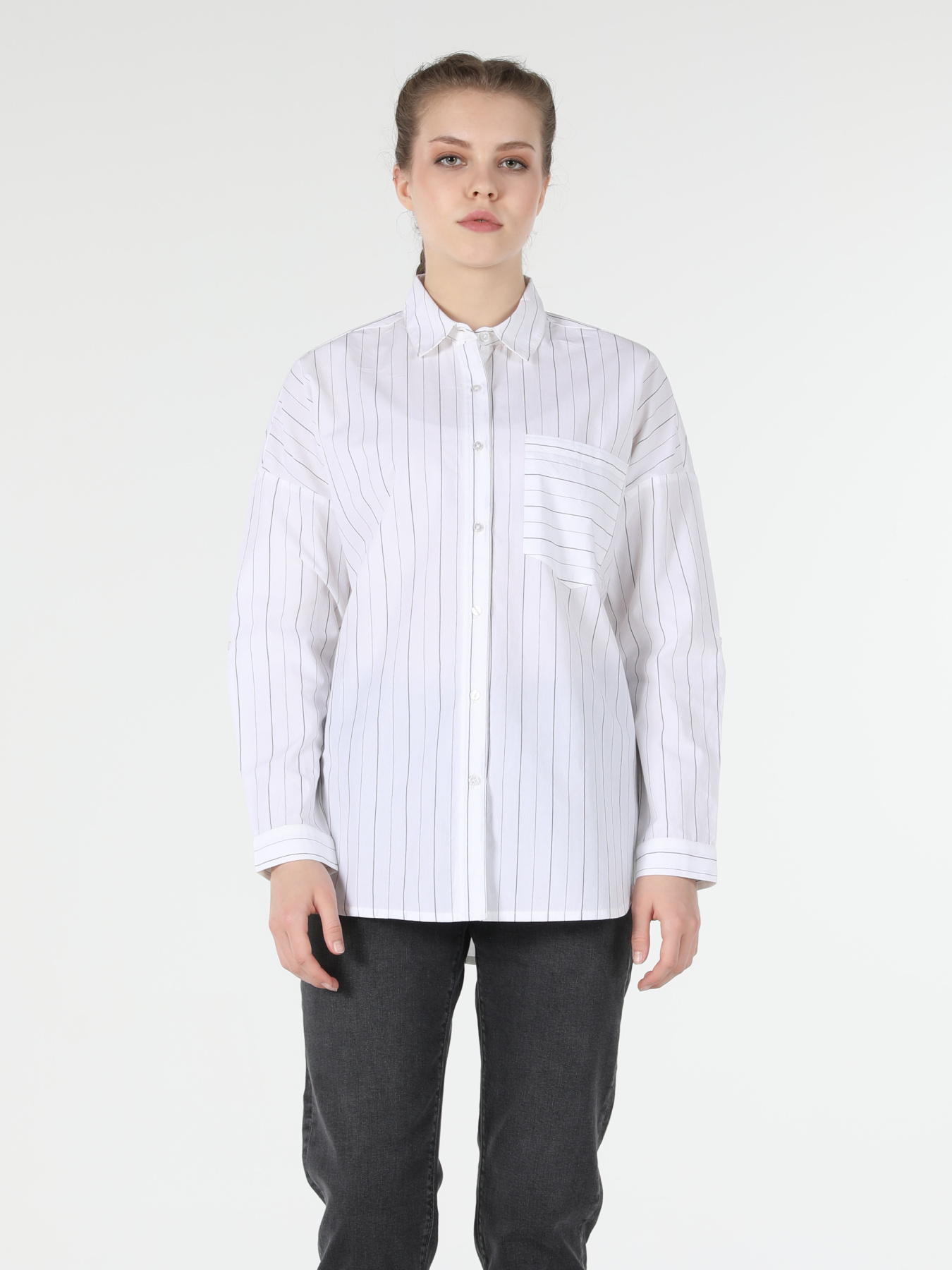 Рубашки Colin’s модель CL1057656_Q1.V1_WHT Фото