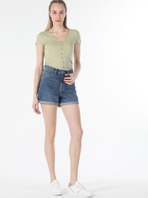 Футболки и поло Colin’s модель CL1058137_Q1.V1_OLV Фото