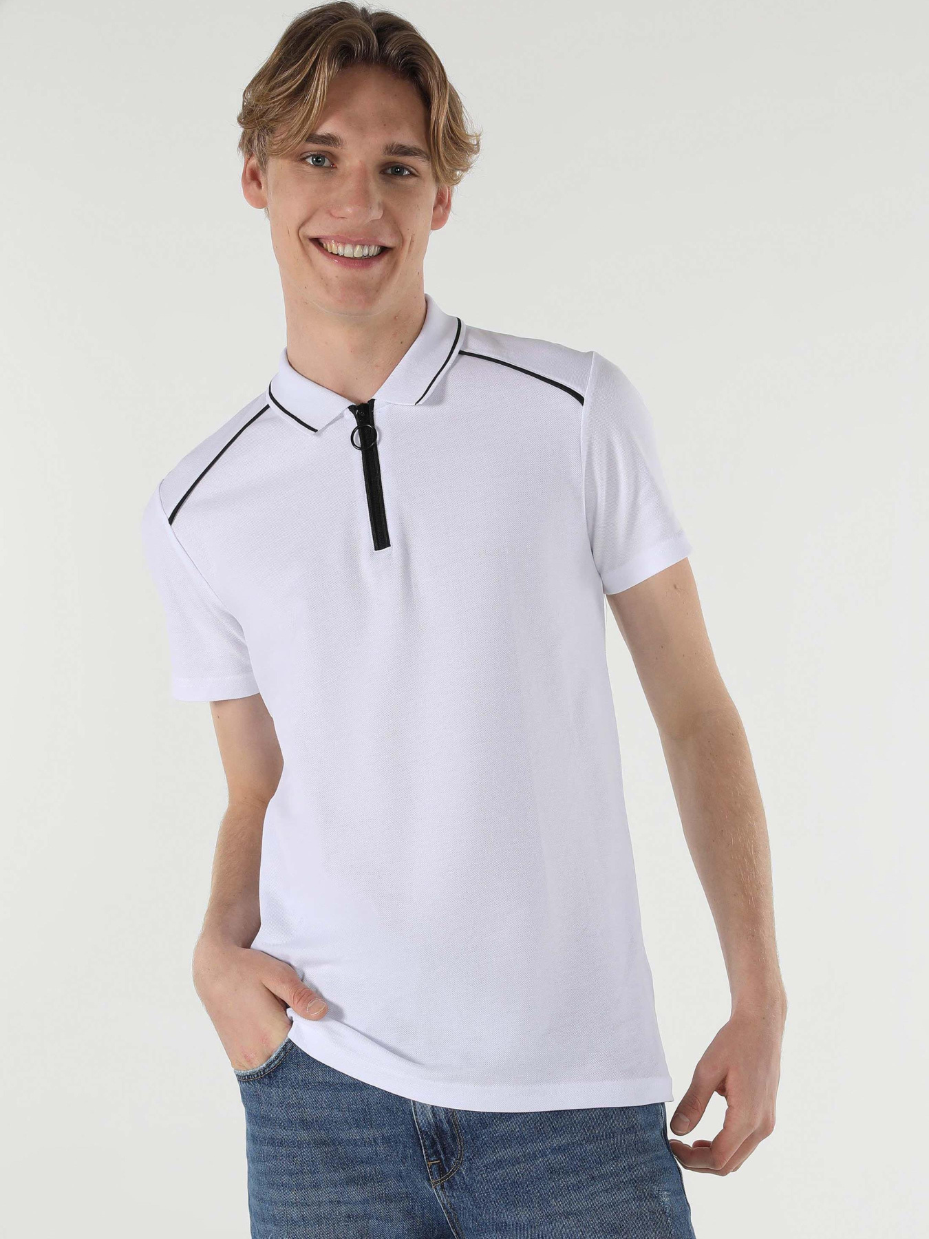 Футболки і поло Colin’s модель CL1058010_Q1.V1_WHT Футболки і поло Colin’s модель CL1058010_Q1.V1_WHT Фото