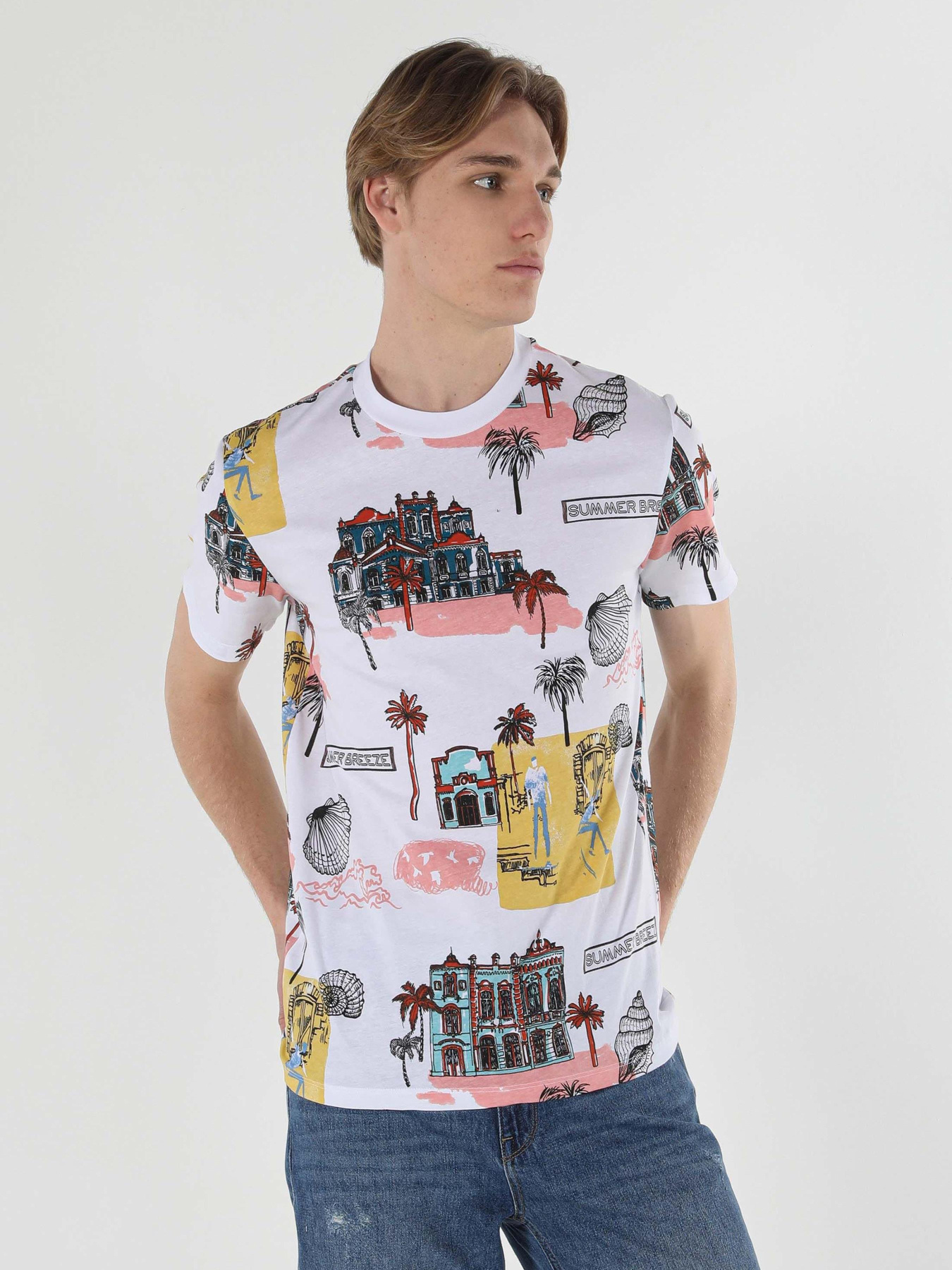 Футболки і поло Colin’s модель CL1057827_Q1.V1_WHT Фото