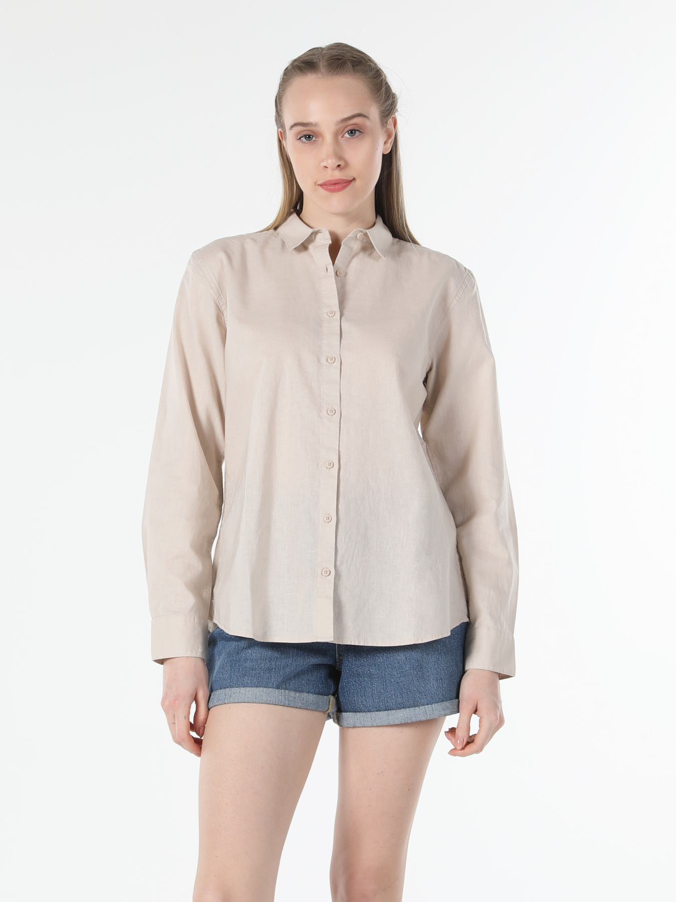 Рубашки Colin’s модель CL1058517_Q1.V1_BEI Фото