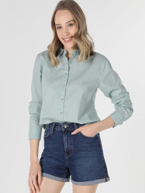 Рубашки Colin’s модель CL1058517_Q1.V1_OLV Фото