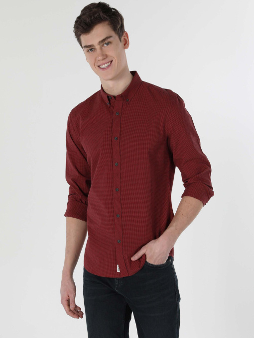 Рубашки Colin’s модель CL1058566_Q1.V1_RED Фото