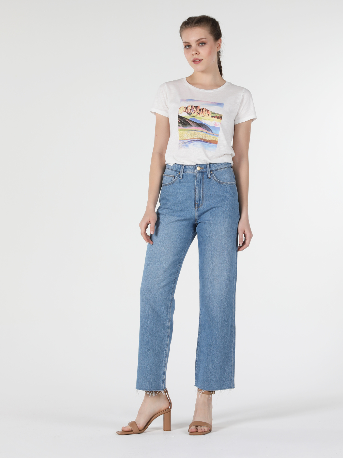 Прямые джинсы Colin’s модель CL1058971_Q1.V1_DN08891 Фото