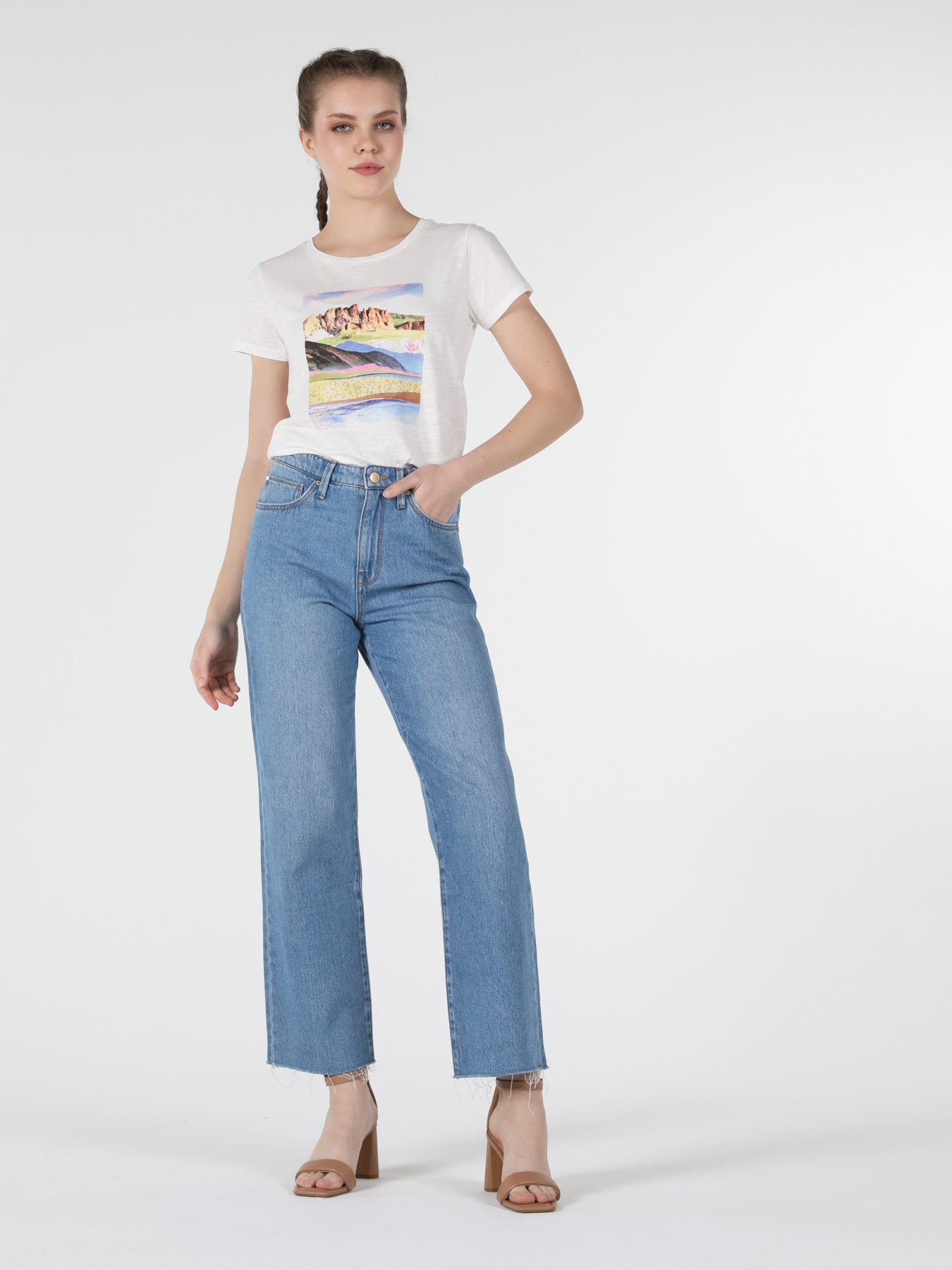 Прямі джинси Colin’s модель CL1058971_Q1.V1_DN08891 Фото