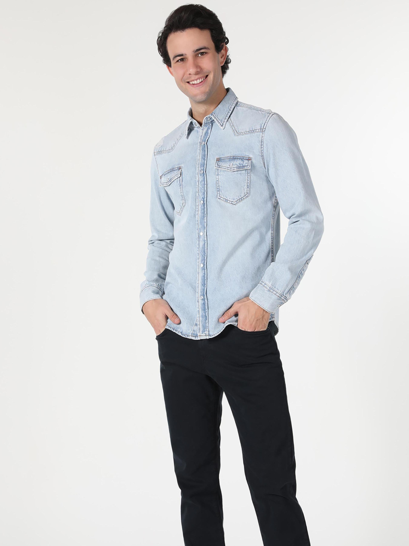 Сорочки Colin’s модель CL1058521_Q1.V1_DN41895 Фото