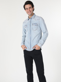 Рубашки Colin’s модель CL1058521_Q1.V1_DN41895 Фото