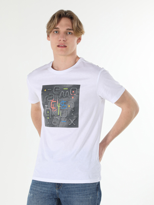 Футболки и поло Colin’s модель CL1057136_Q1.V1_WHT Фото