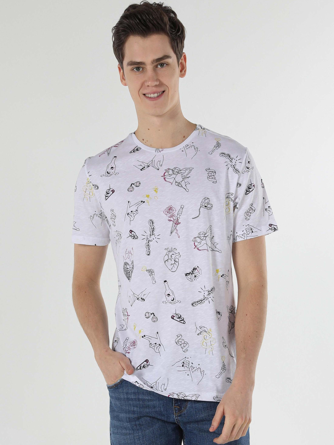 Футболки і поло Colin’s модель CL1057700_Q1.V1_WHT Фото