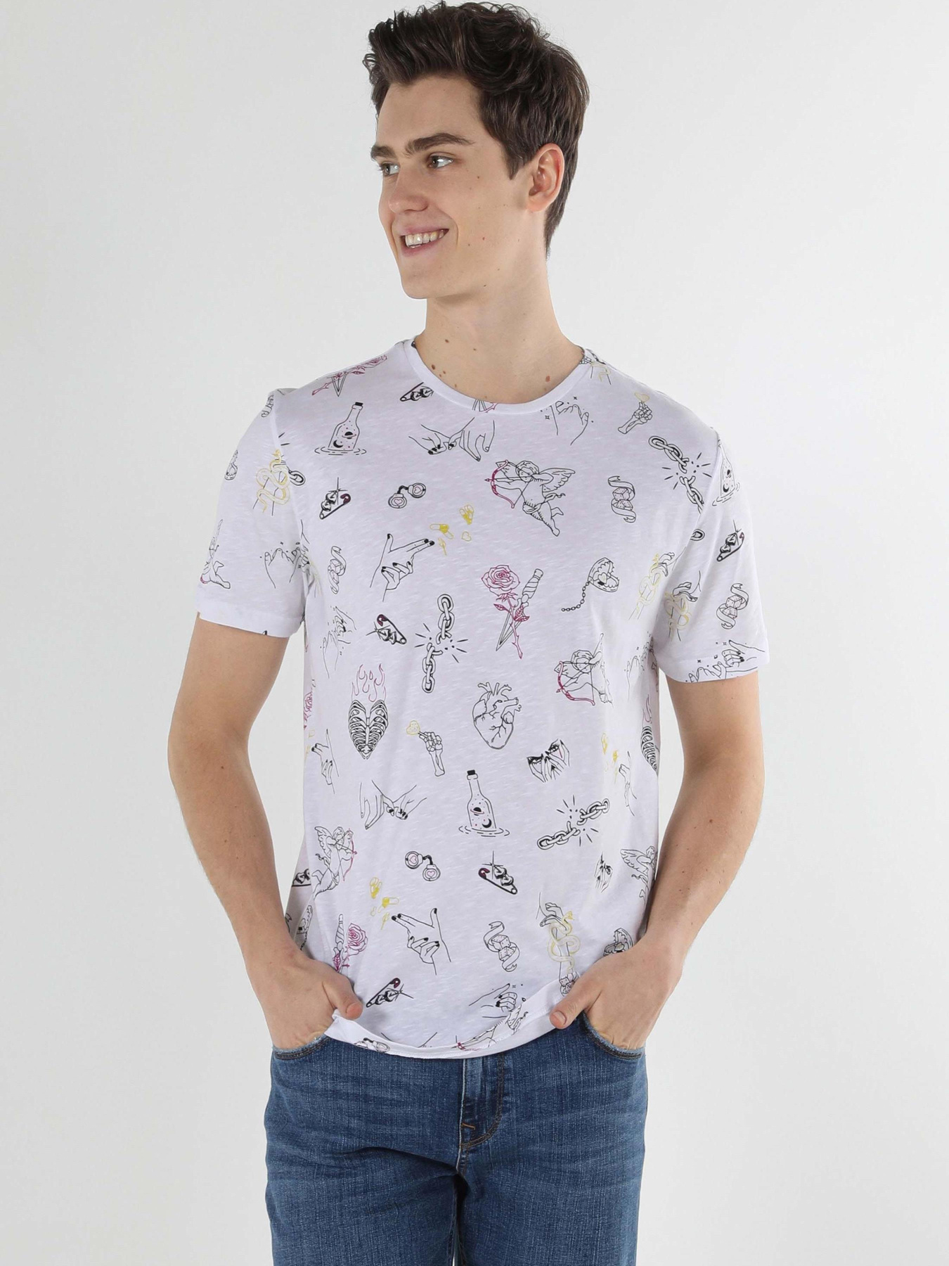 Футболки і поло Colin’s модель CL1057700_Q1.V1_WHT Фото