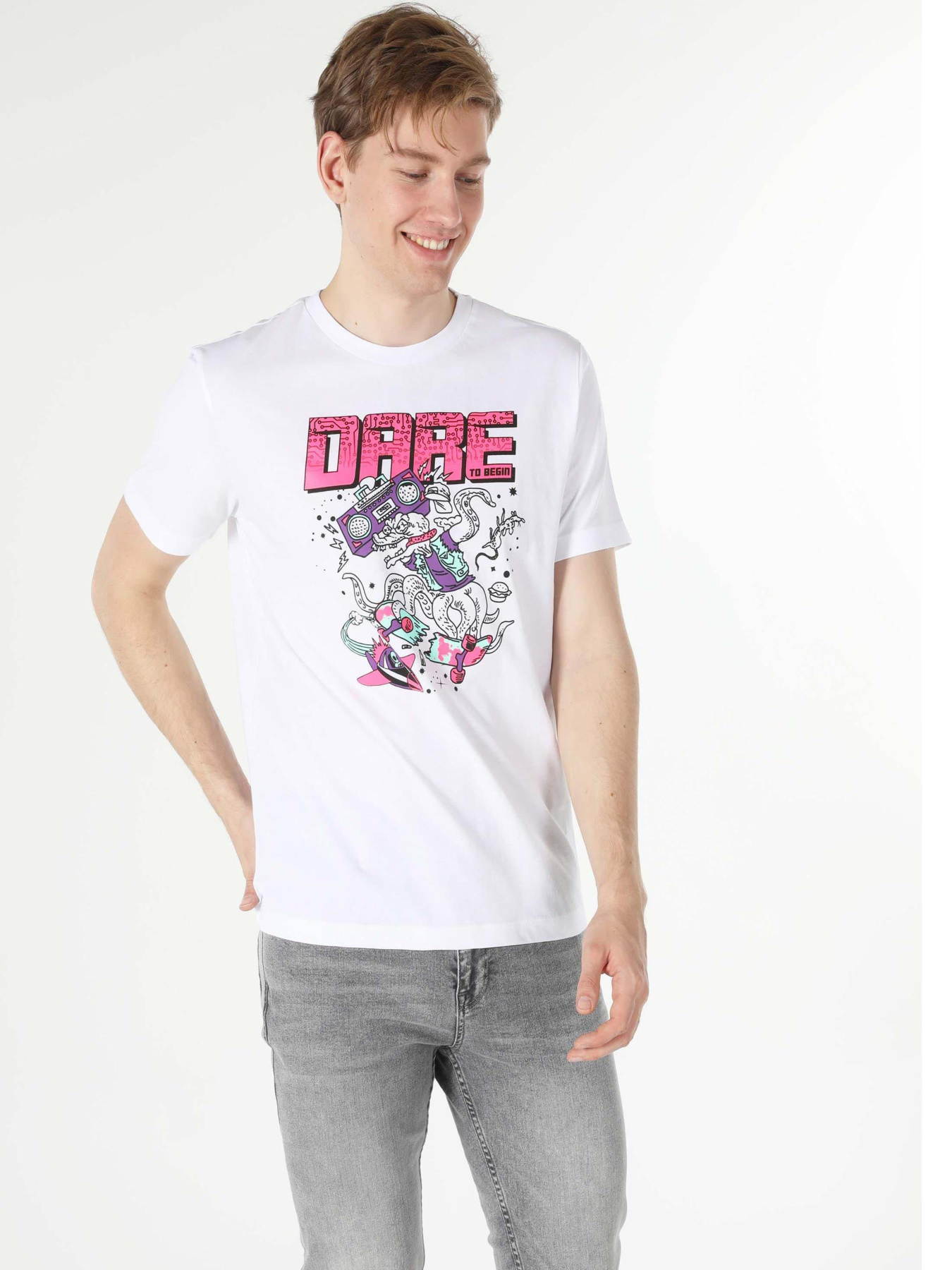 Футболки и поло Colin’s модель CL1059545_Q1.V1_WHT Фото