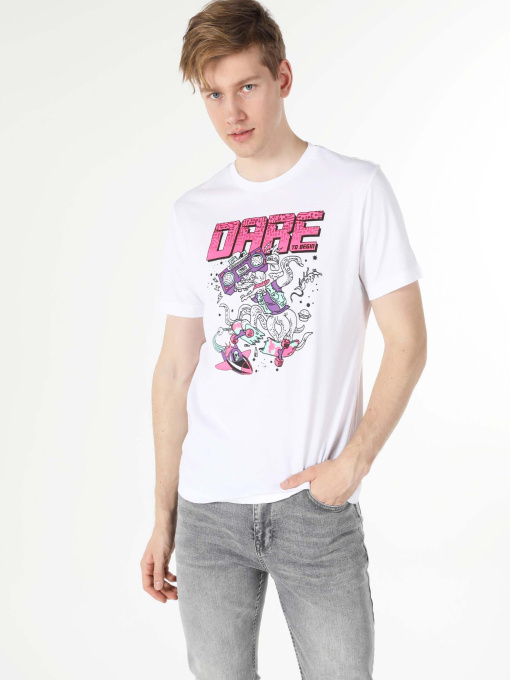 Футболки и поло Colin’s модель CL1059545_Q1.V1_WHT Фото