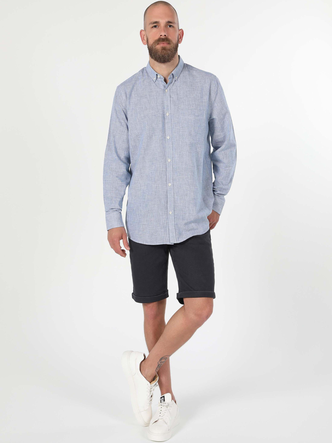 Рубашки Colin’s модель CL1058812_Q1.V1_BLE Фото