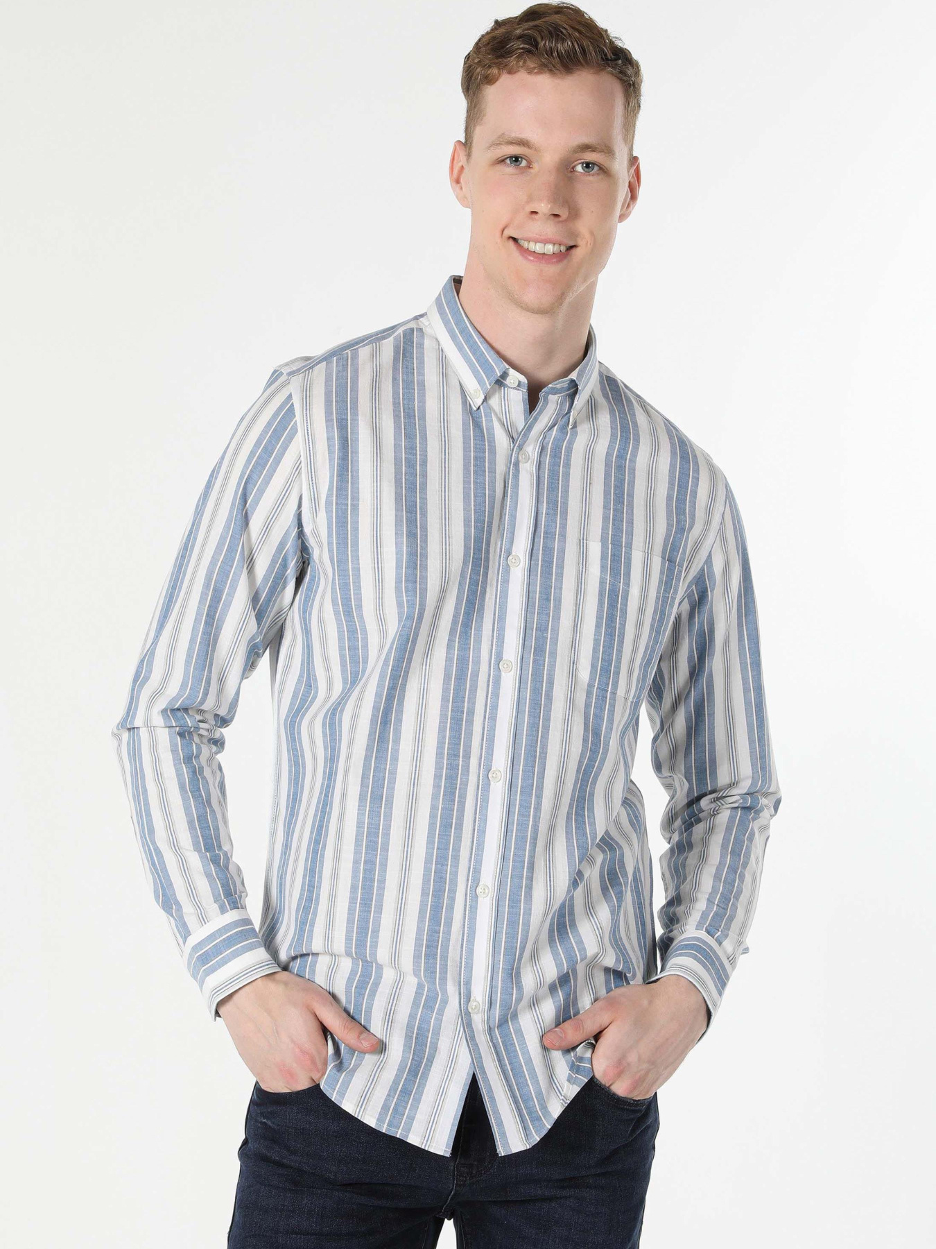 Сорочки Colin’s модель CL1056860_Q1.V1_BLE Фото