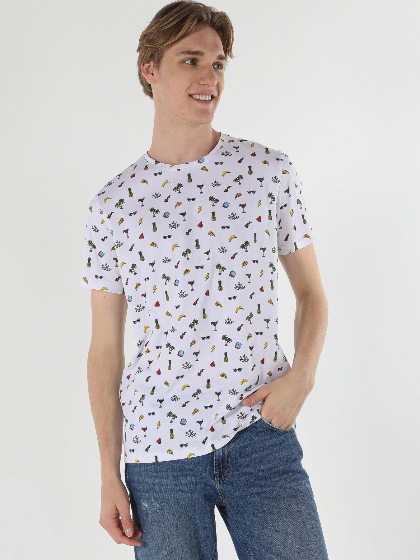 Футболки и поло Colin’s модель CL1054892_Q1.V1_WHT Фото