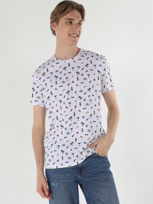 Футболки и поло Colin’s модель CL1054892_Q1.V1_WHT Фото