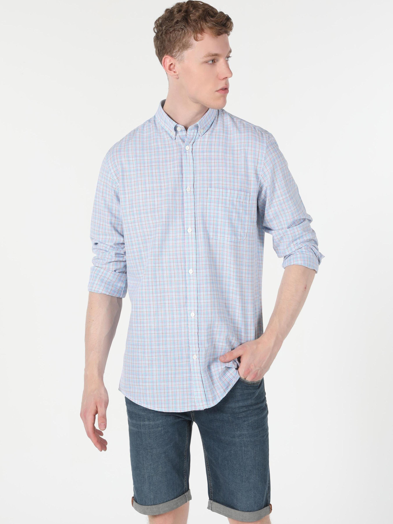 Рубашки Colin’s модель CL1059558_Q1.V1_LBL Фото