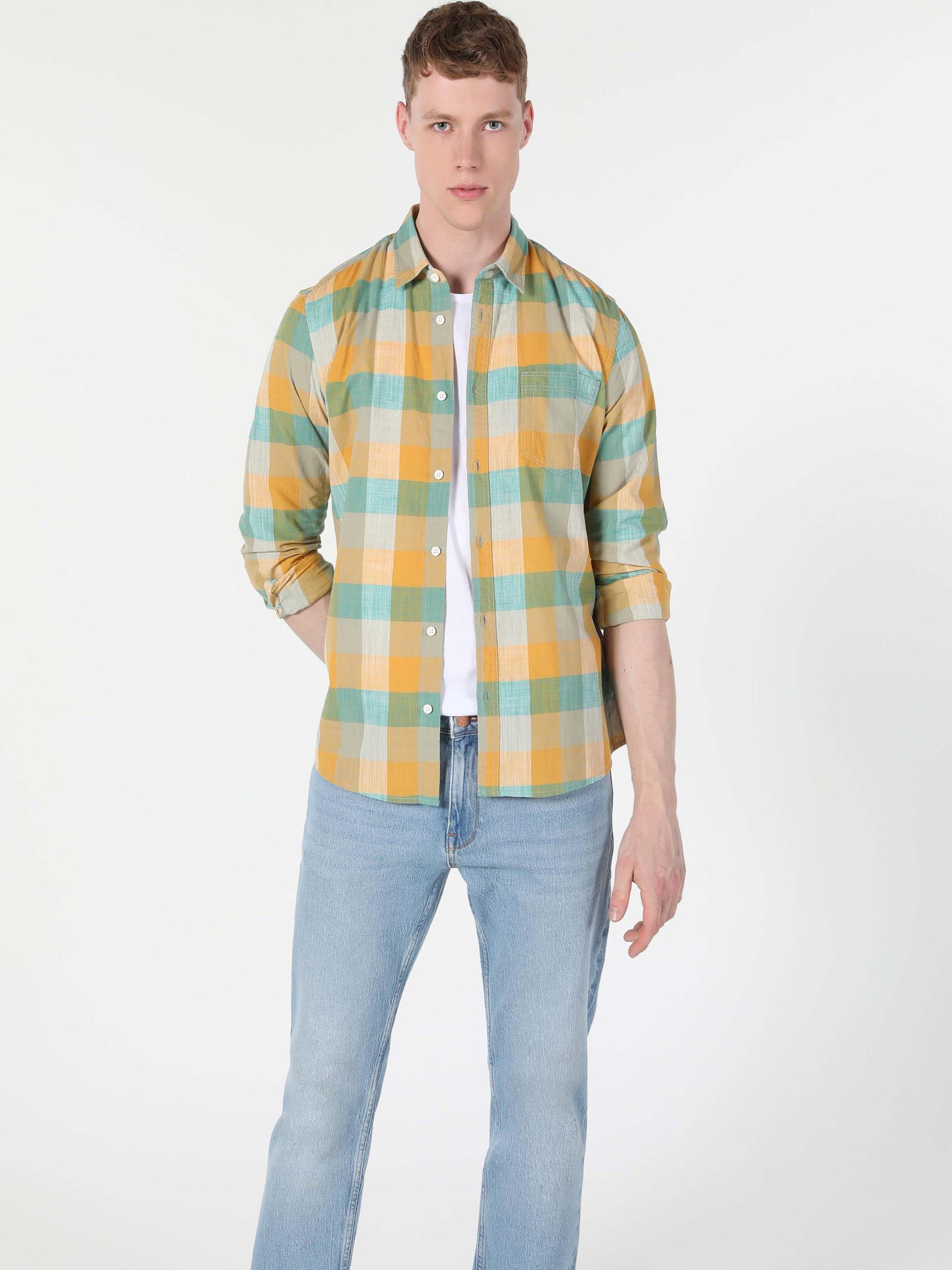 Рубашки Colin’s модель CL1059565_Q1.V1_MNT Фото