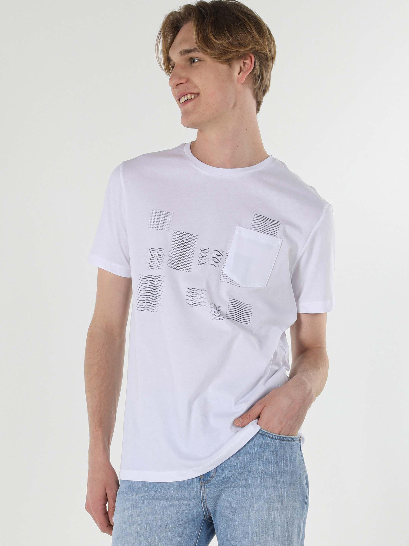 Футболки и поло Colin’s модель CL1059548_Q1.V1_WHT Фото