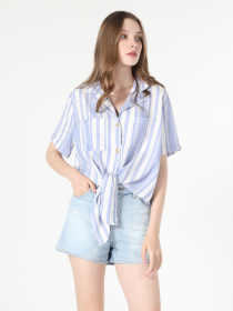 Рубашки Colin’s модель CL1058758_Q1.V1_BLE Рубашки Colin’s модель CL1058758_Q1.V1_BLE Фото