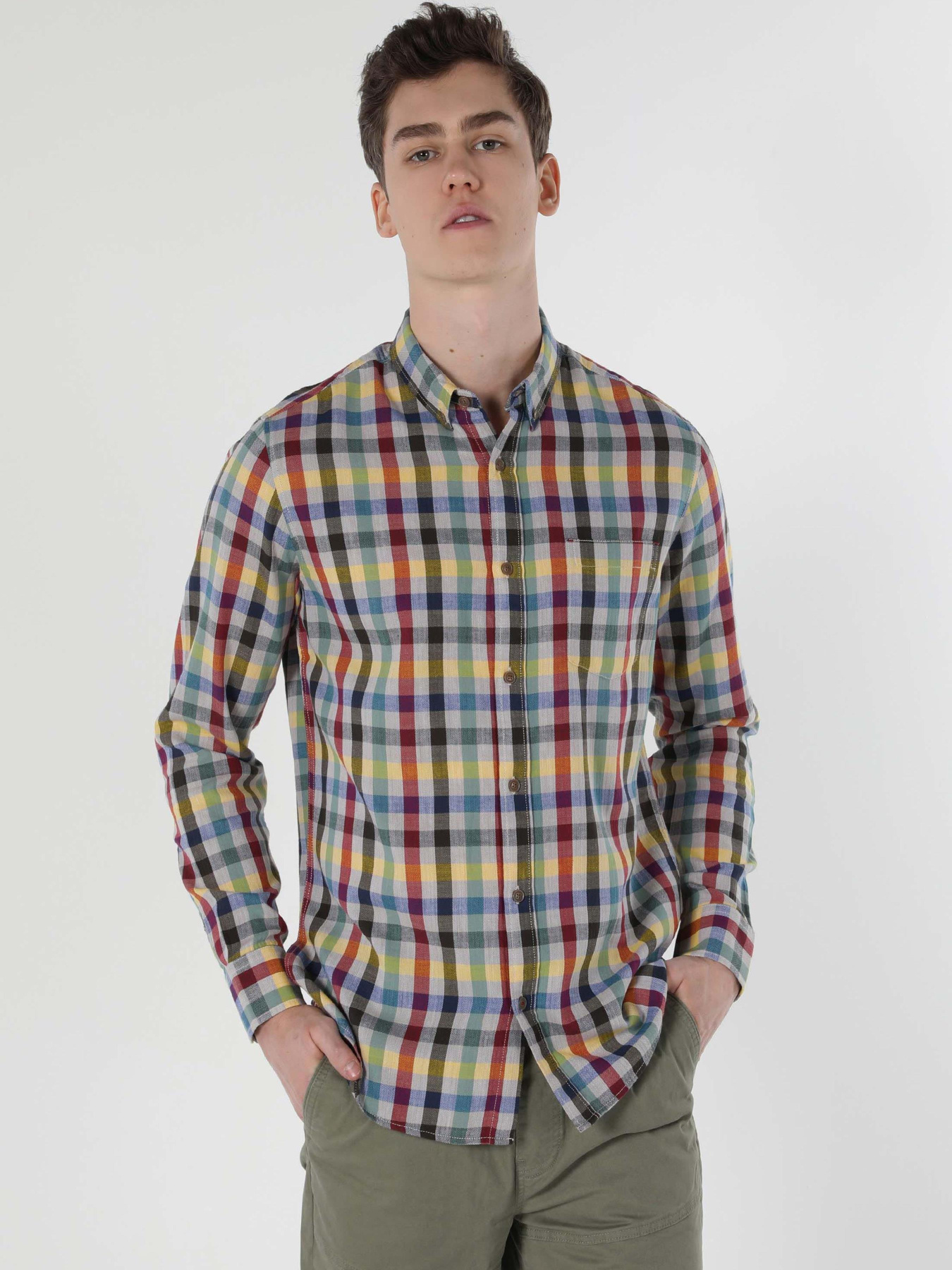 Рубашки Colin’s модель CL1058631_Q1.V1_MTC Фото