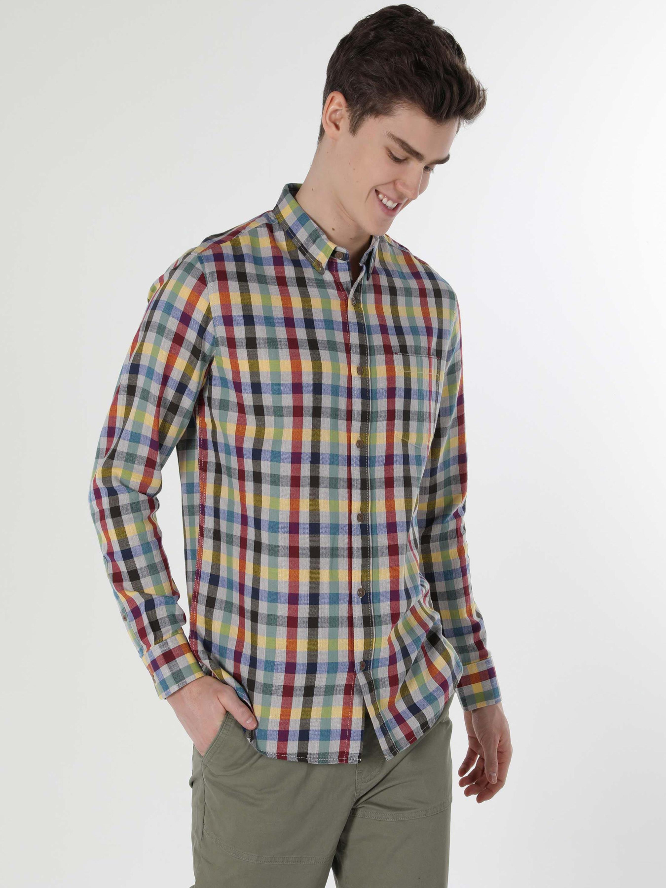 Рубашки Colin’s модель CL1058631_Q1.V1_MTC Фото