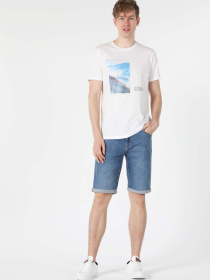 Футболки і поло Colin’s модель CL1057626_Q1.V1_WHT Футболки і поло Colin’s модель CL1057626_Q1.V1_WHT Фото