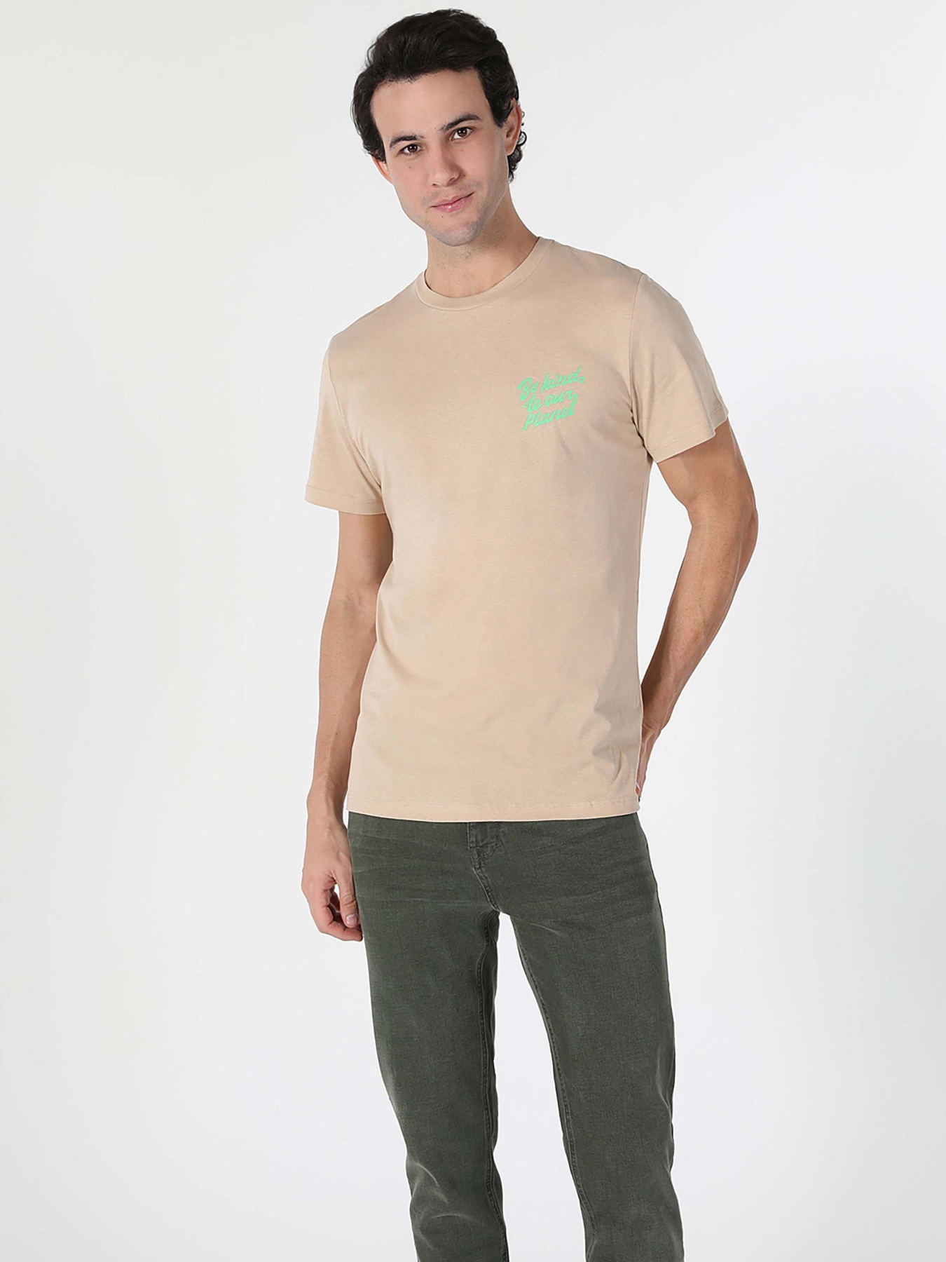 Футболки і поло Colin’s модель CL1057612_Q1.V1_BEI Фото