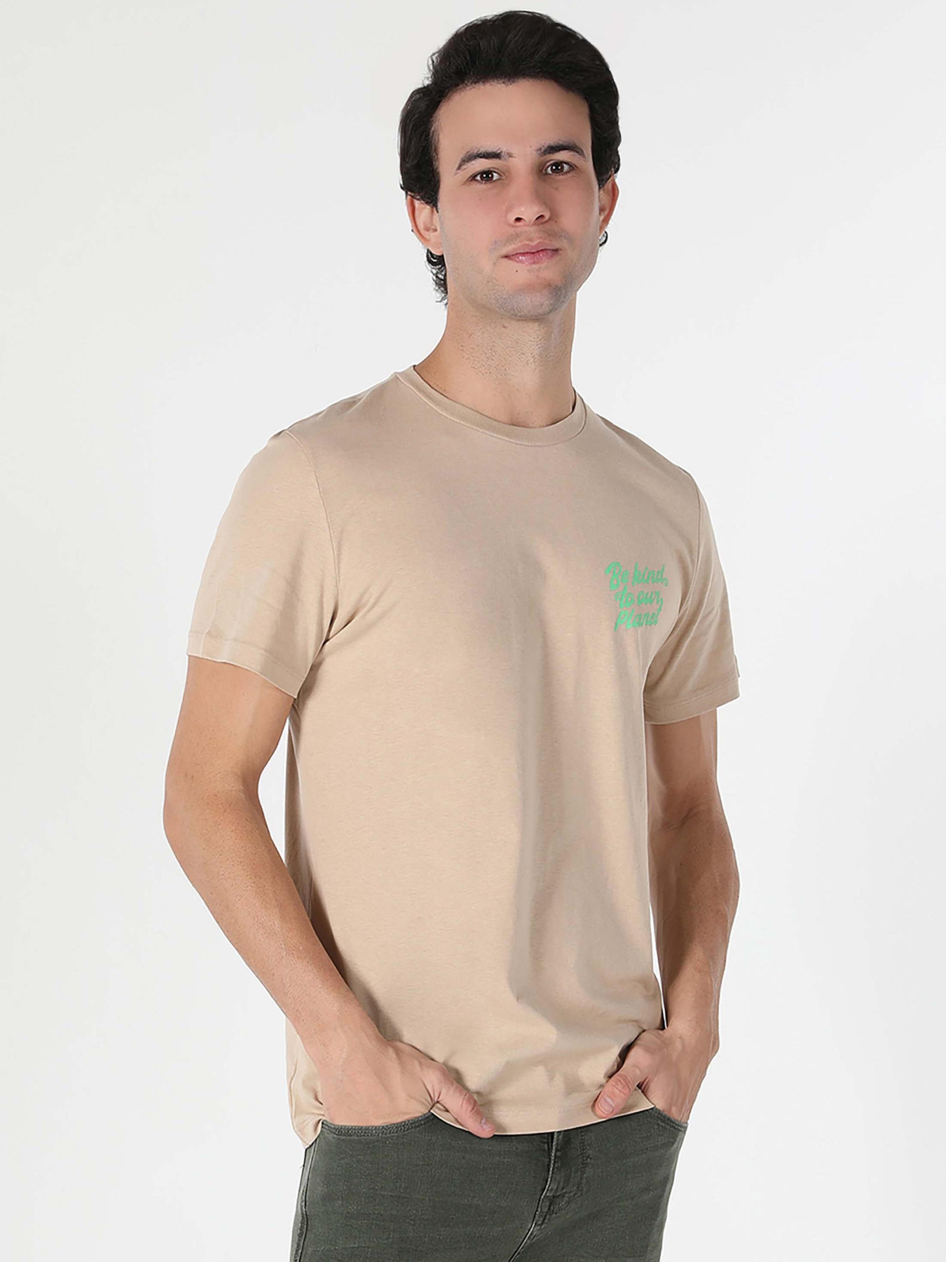 Футболки і поло Colin’s модель CL1057612_Q1.V1_BEI Фото