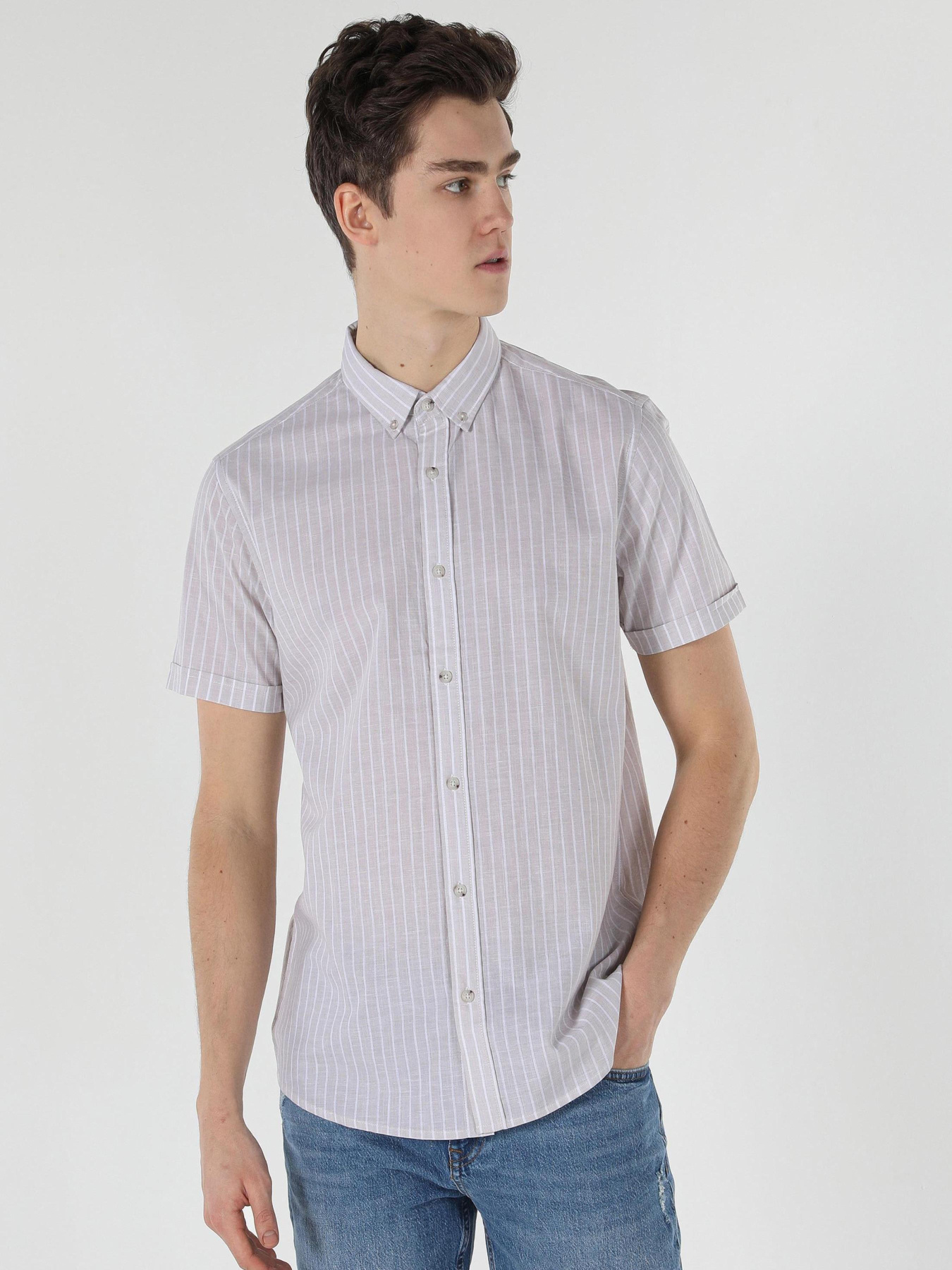 Рубашки Colin’s модель CL1054711_Q1.V1_BEI Фото