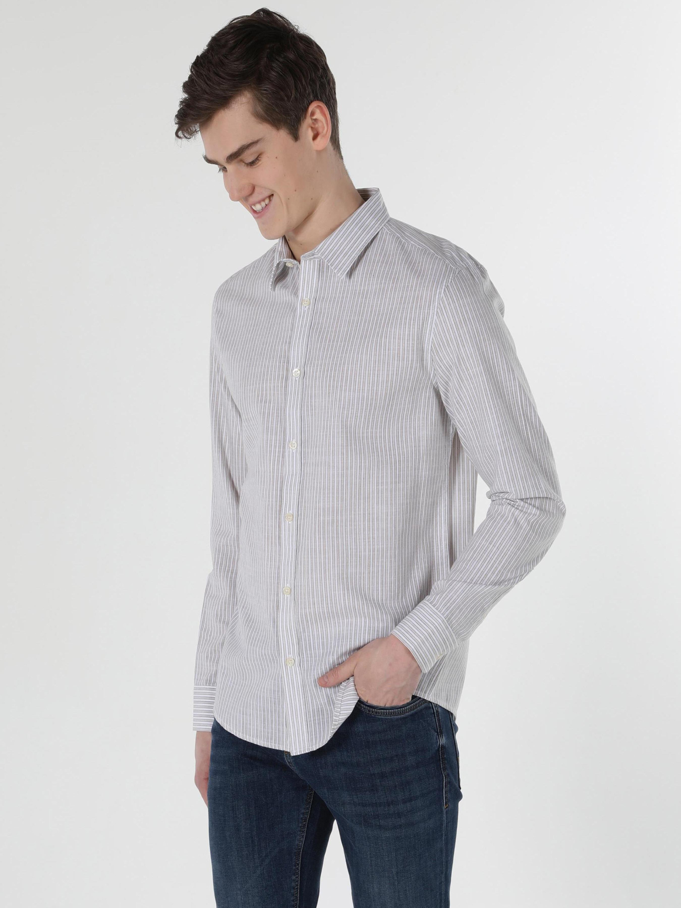 Сорочки Colin’s модель CL1057489_Q1.V1_BEI Фото