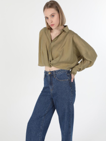 Рубашки Colin’s модель CL1059355_Q1.V1_OLV Рубашки Colin’s модель CL1059355_Q1.V1_OLV Фото