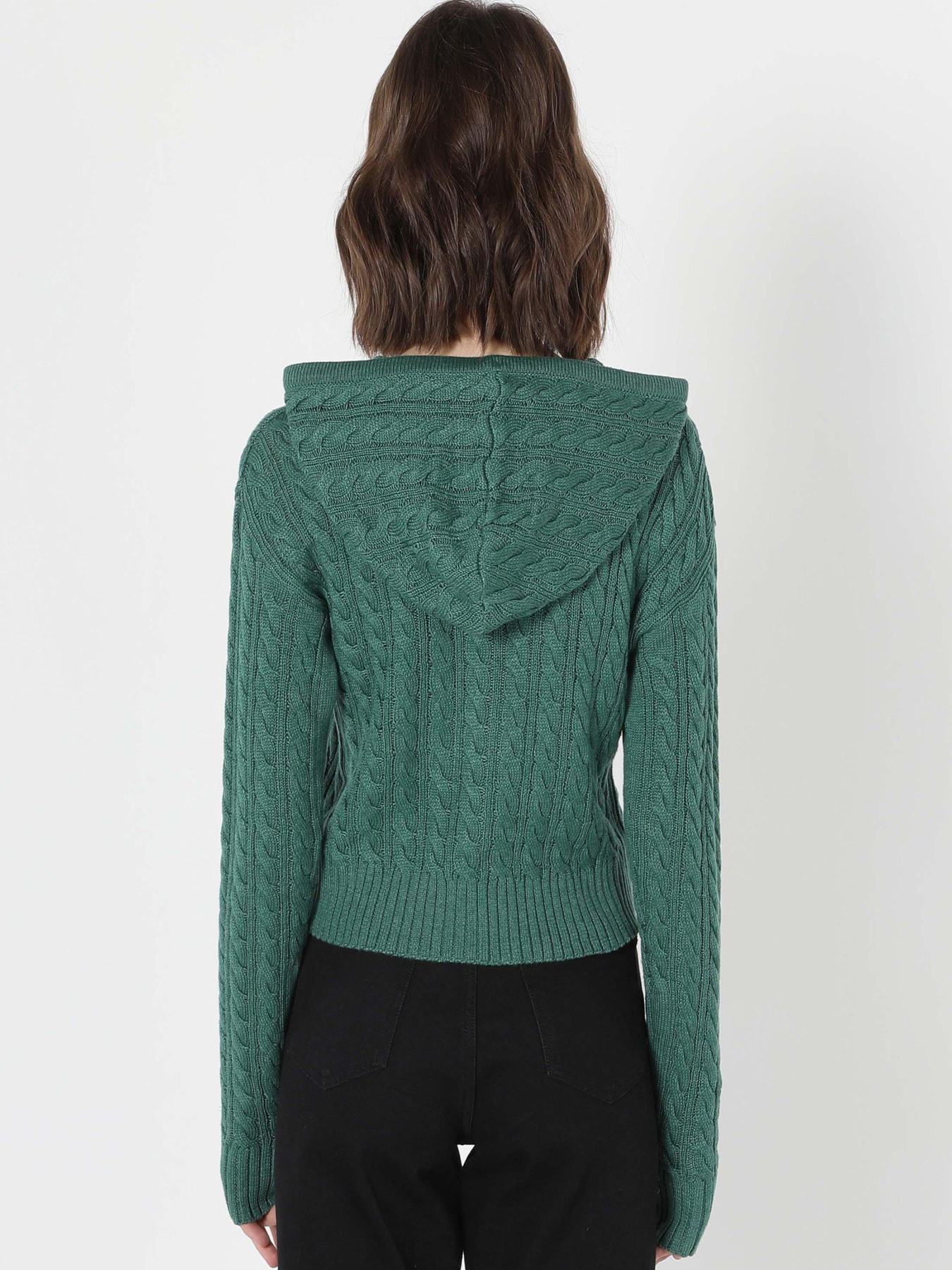 Кофты и свитера Colin’s модель CL1060711_Q1.V1_GRN Фото