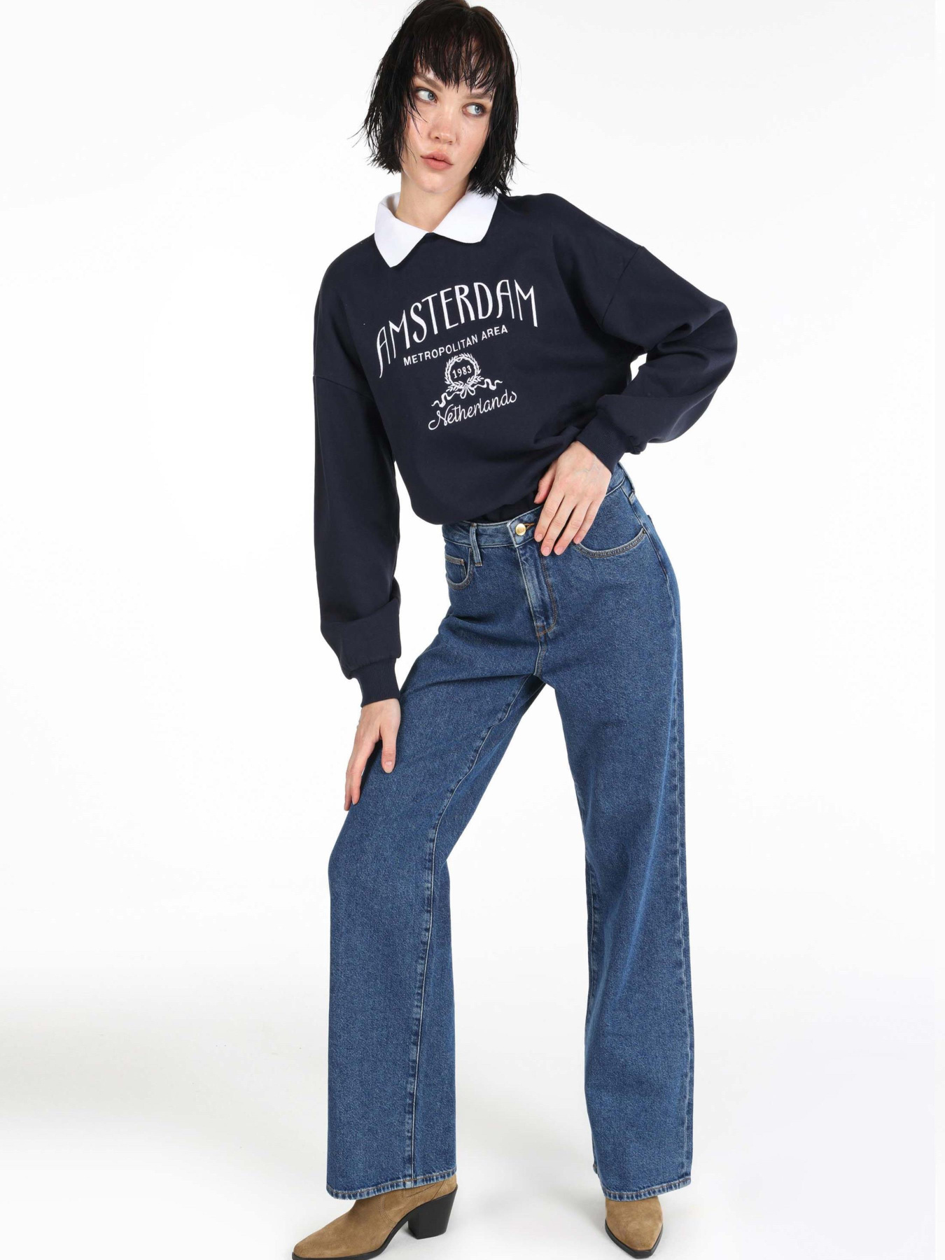 Прямые джинсы Colin’s модель CL1060552_Q1.V1_DN09484 Фото