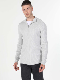 Кофты и свитера Colin’s модель CL1055784_Q1.V1_LGM Фото